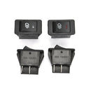 1Pc LED On/Off Indicator Rocker Toggle Switch Driving Fog Lamp/Work Light Bar