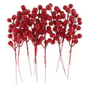 10pcs artificial fruits flower bouquets simulate party heads floral decors