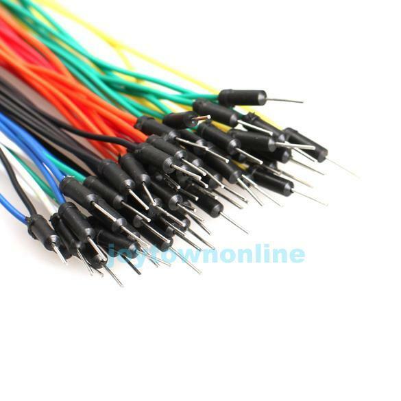 65PCS Male to Male Solderless Breadboard Jumper Cable Wires for Arduino New