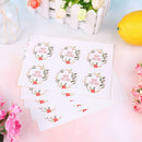 30pcs/set Round Merry Christmas kraft paper packaging label Adhesive Sticker3C