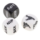 6 Pieces Funny and Romantic Role Playing Dice Game Set,Novelty Gift for