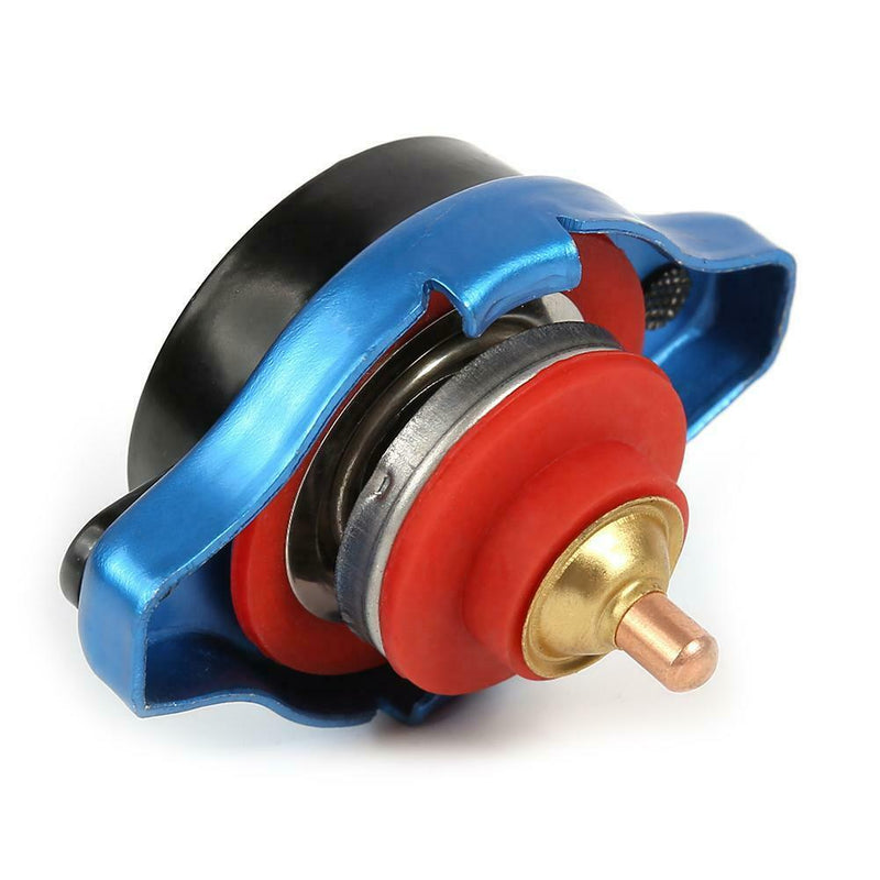 1.1Bar Big Head Thermostatic Radiator Cap Pressure Rating w/ Temperature Gauge