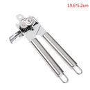 multifunction stainless steel manual kitchen aid tin can opener craft grip N J!j