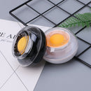 Round Plastic Case Sponge Finger Wet Wetted Tool For Casher Counting Cash Money