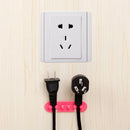 2x Wire Cord Cable Tidy Holder Drop Clip Line Fixer Winder Random Color Gw