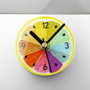 Unique Lemon Pattern Kitchen Refrigerator Fridge Magnet Portable Wall Clock