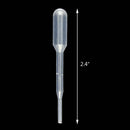 500 Pieces 0.2 ml Capacity Disposable Graduated Transfer Pipettes Dropper P O2L7