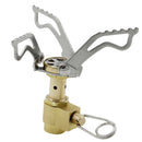 Camping Gas Stove Hiking Cookware Folding Mini Pocket Hunting Stove Split Burner