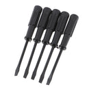 5pcs Small Screwdriver Set, Straight Overlock Machine Flat Head Screwdriver