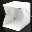 Portable 20x20cm Mini Folding Lightbox LED Studio Softbox for DSLR Camera
