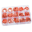 280pcs 12 Sizes Seal Copper Crush Washer Standard Braided Clutch Brake Hose