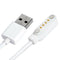 Magnetic Charger USB 2.0 Charging Cable Cord Power 4 Pin For Smart Watch K ME