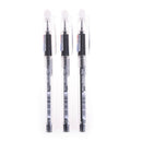 3pcs Stationery 0.5mm Tip Black Eraser Ink Erasable Gel Pen OfficeSchoolSup JR