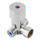 G1/2 Hot Cold Water Mixing Valve Thermostatic Mixer Temperature Control for K9K4