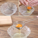 Stainless Steel Egg Yolk Separator Divider Hand Cooking Kitchen Gadget Tool N5O0