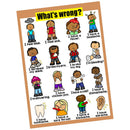 Illness~Kids Fun Early Learning Educational Preschool Poster Charts