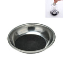 1 Pcs Coin Through Glass Steel Cup Mat Magic Props Party Close-up Magic Trick JR