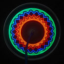 32 LED Flashing Colorful Bicycle Cycling Wheel Spoke Signal Light For Bike Cool