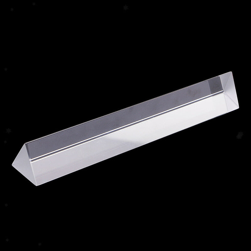 Physics Teaching Precision Optical Glass Prism 20cm School Instruments