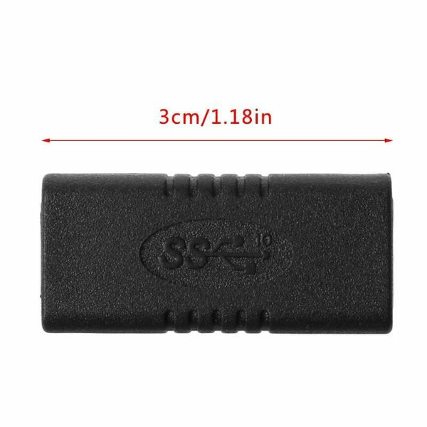 USB 3.1 Type C Female To Female USB-C Extension Connector Adapter For Lapto H7D9