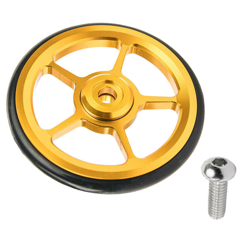 Bike Easy Wheels Easywheel for Brompton Refit Components Parts Golden
