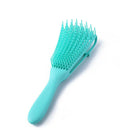 Women Hair Scalp Massage Comb Wet Curly Hairdress Styling Hairbrush (Green) A