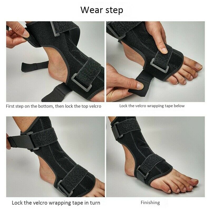Plantar Fasciitis Dorsal Night&Day Splint Foot Orthosis Stabilizer AdjustablW8F1