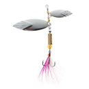 1pc 10.5cm 9g Leaf Metal Fishing Lures Spinner Baits CrankBait Bass Tackle Hooks