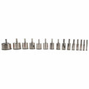 15Pcs/set 6mm-50mm Diamond Holesaw Drill Bit Tool for Ceramic Porcelain Gla R7H9