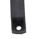 Cabinet Drawer Door Plastic Handle Pull Knob 120mm 4.7" 2 Pcs W8X2