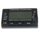 1Pc Digital battery capacity controller checker for NiMH Nicd LiPo LiFe Li-ionOZ