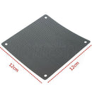 5PCS 120mm Cuttable Black PVC PC Fan Dust Filter Dustproof Case Computer Mes Bj