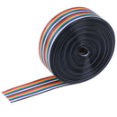 5M 1.27mm 20P Cable Rainbow Flat Line Support Wire Soldered Cable Connector  Gn