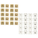 20 Sets Sew In Magnetic Bag Clasps for Craft Clothing Bag DIY Crafts 18 mm