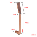 Acoustic Guitar Neck Mahogany+Rosewood 20 Frets Fretboard For  Guitar