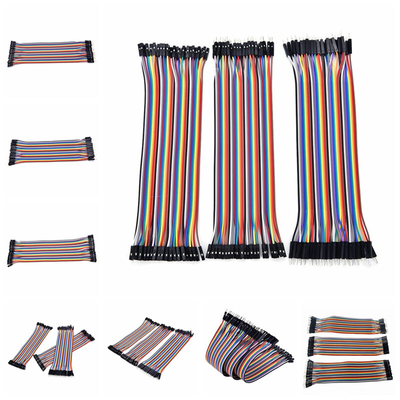 120pcs Wire Male to Male + Male to Female + Female to Female Jumper Cable A Gw