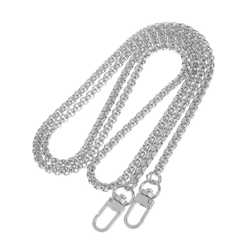 2Pack Purse Bag Chain with Buckles Womens Clutch Wallet Bag Strap Replacement