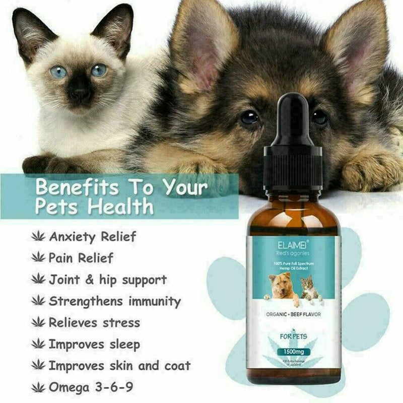 30ml Pet Care Strengtheens Essential Immunity Oil Relax Natural Relieve P2Y9