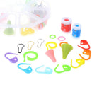 DIY Knitting Tools Kit Gourd Pins Split Ring Markers Needles Protectors To%!