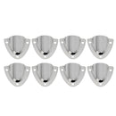 Qty(8x) Marine Clam Shell Vent Stainless Steel Polish Electrical Vent Outlet