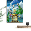 5D Diamond Painting Full Square Pictures With Rhinestones Animals Cross Sti