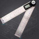 2 in 1 Digital Angle Ruler 360 Degree 200mm Electronic Digital Angle Meter