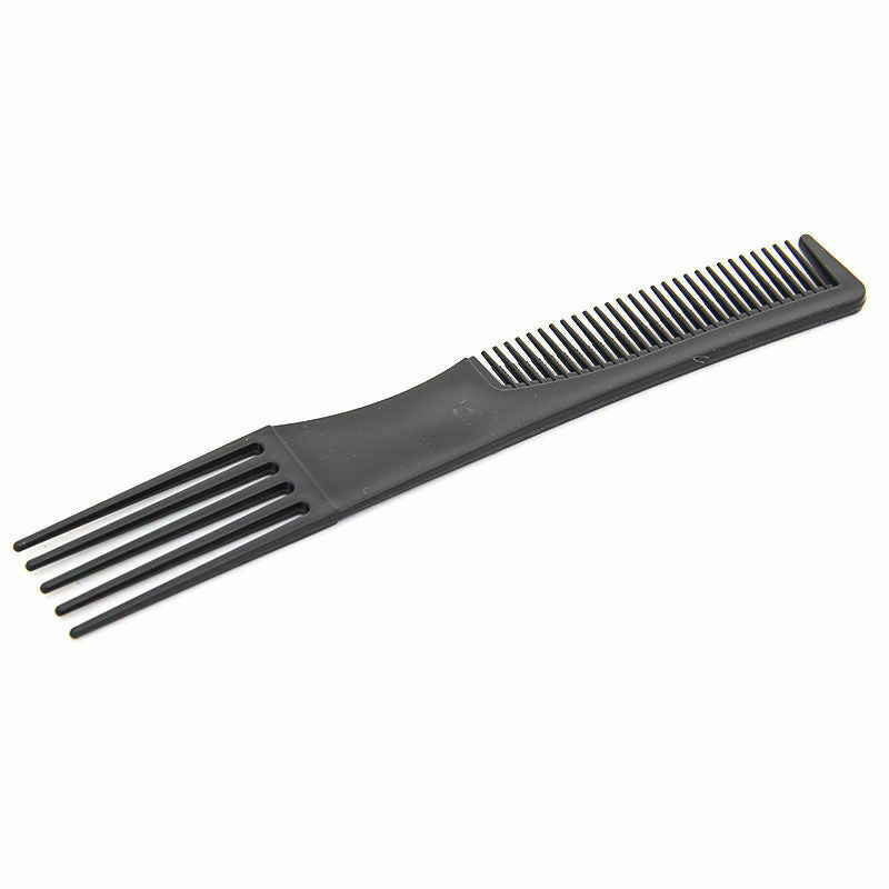 10pcs Salon Hair Cut Styling Hairdressing Barbers Combs Brush Set Black