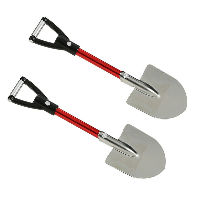 2Pcs 105m Length Metal Shovel For 1/10 Scale Rock Crawlers Axial SCX10 RC4WD