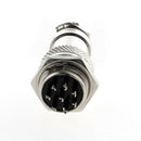 5Pcs Aviation Plug 16mm 8-Pin GX16-8  Power Chassis Male Female Panel Connector