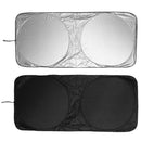 Front Rear Windshield Car Window Foldable Shade Shield Cover Visor UV Block