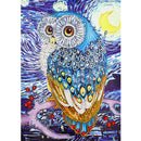 5D DIY Special Shaped Diamond Painting Owl Cross Stitch Mosaic Craft Kit