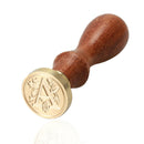 Sealing Wax Classic Initial Wax Seal Stamp Alphabet Letter A Retro Wood A