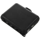 Lushazer 170Pcs/Lot Fishing Tackle Box Set with Fishing Hooks,Weights,Jig H