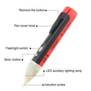 Dual Button Power Outlet Voltage Detector Sensor Tester Electric Test Pen